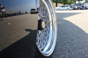 SSR Formula Mesh on Slammed EK Honda Civic Hatchback | JDMEURO.com