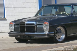 Mercedes Benz W114 280C Coupe on AMG Aero I Wheels | JDMEURO.com